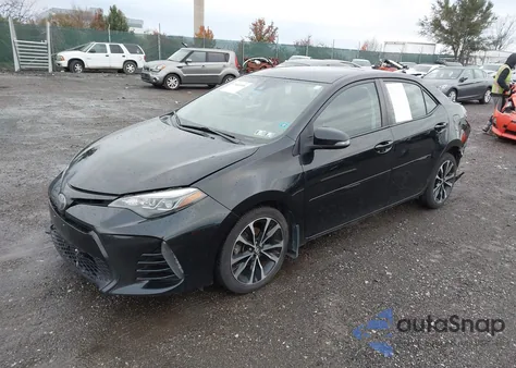 2018 Toyota Corolla Se from USA, damaged, VIN 2T1BURHE9JC006307